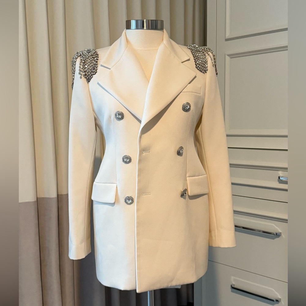 Alessandra Rich embellished blazer
